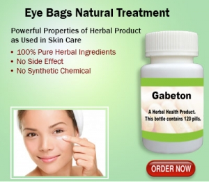 Natural Treatment for Eye Bags